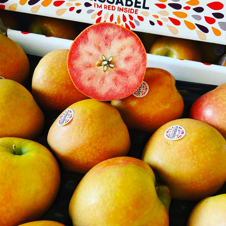 pomme kissabel pomme surprenante de son goût et de sa couleur le potager de coudoux