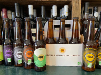 la gamme des bières artisanales du Luberon